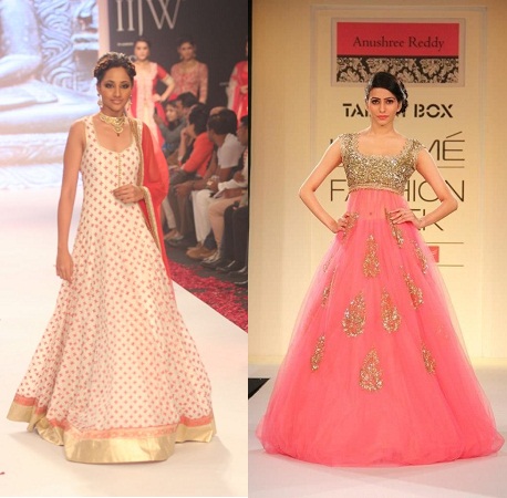 Floor Length Anarkalis As Evening Gowns