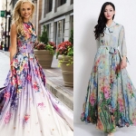 Floral Design Dresses