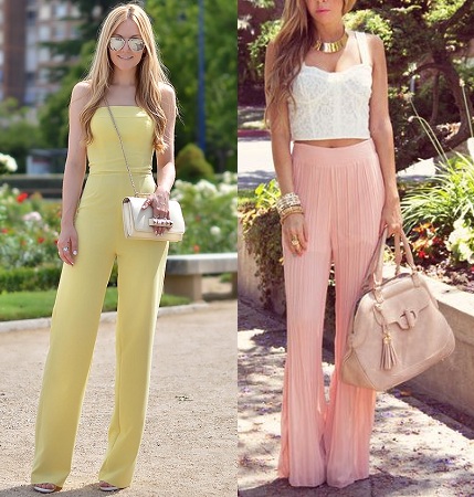 Pastel Colored Palazzos