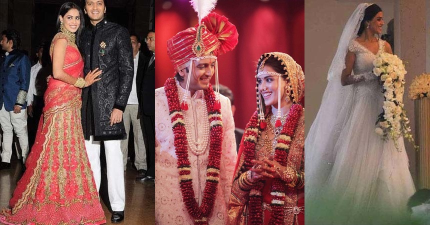 Ritiesh Deshmukh And Genelia D’Souza Wedding