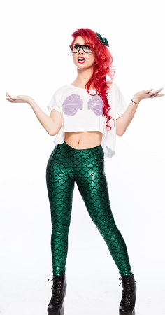 T-shirt With Mermaid Pants