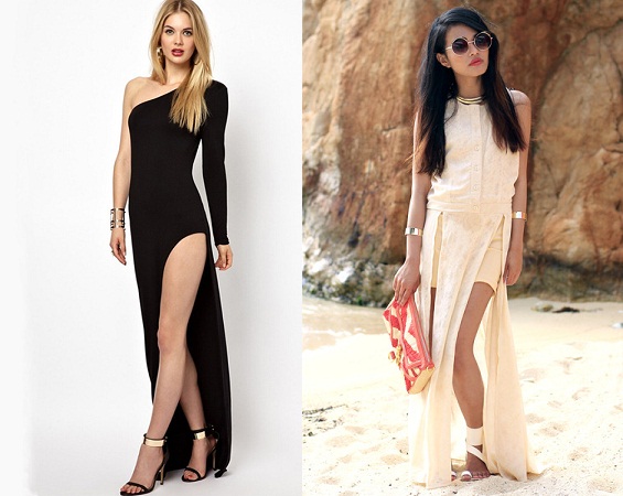 Side Slit Dresses