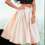 Crop Top with Midi Skirt