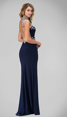 navy-blue-heavy-georgette-dress