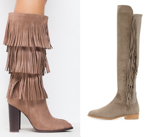 fringe boots