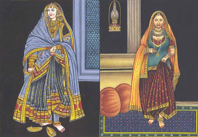 Indian Dresses During Mughal Era