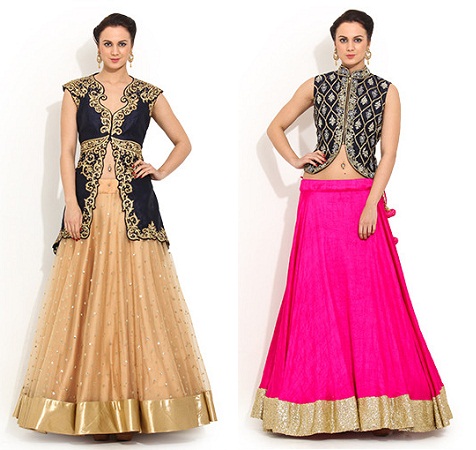 jackets-lehenga