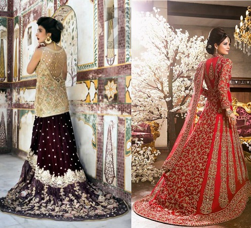 lehenga-with-a-trail