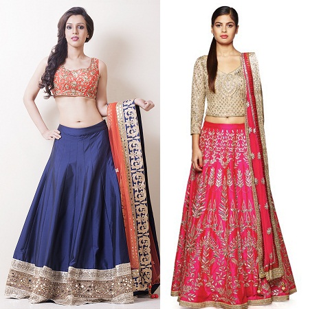 lehenga-with-gota-patti-border