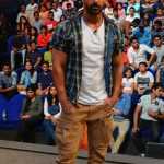 White T-Shirt with Cream Trouser
