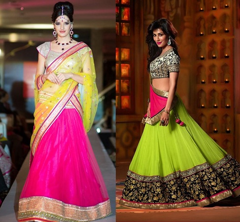 choli-with-neon-ghagra