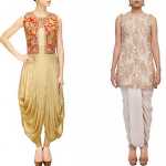 Dhoti Pant With Embroidered Jacket