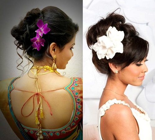 Check out simple bun hairstyles to rock your saree look  Fashion Whenever