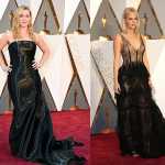 Straight Black Gowns