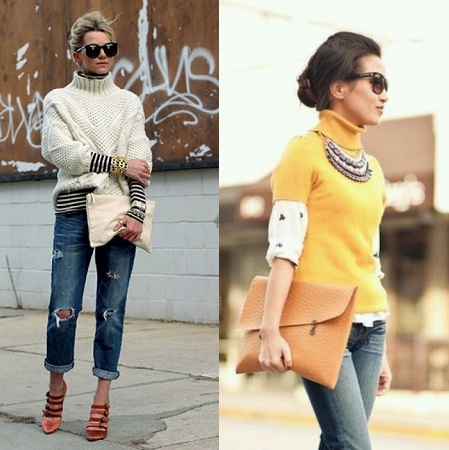 turtleneck-sweaters-with-denim-and-chunky-accessories