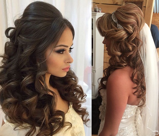 Wavy Hairdo With Voluminous Tops