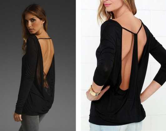 backless tops uk