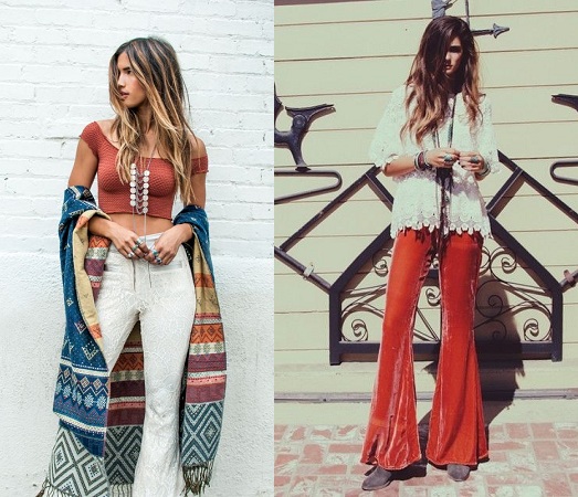 Boho Style Bell Bottoms