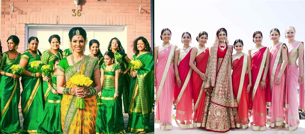 Bridesmaid Outfit In Saree