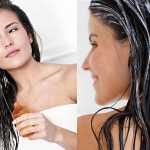 Hair-Care-Using-Shampoo-And-Conditioner