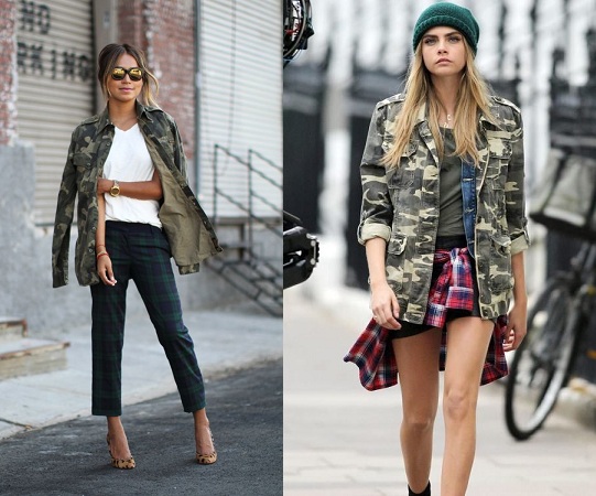 Military Patterned Jacket