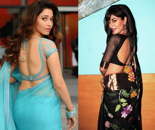 Style Your Saree Up Differently With Bodysuit Blouse