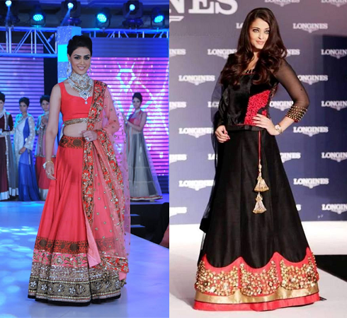 Bollywood Inspired lehengas