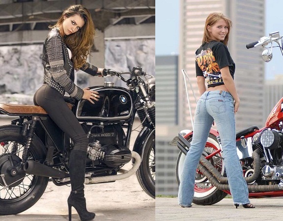 Bottom Wear For Biker Girls