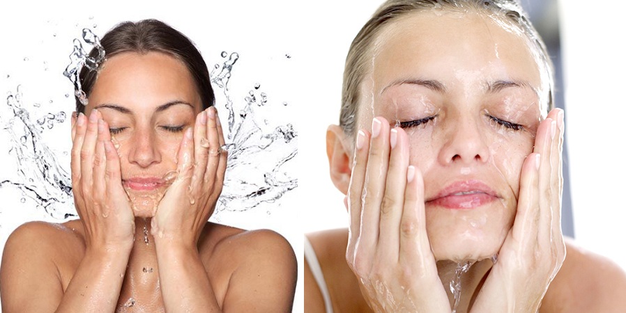 Clean Your Face With Cold Water