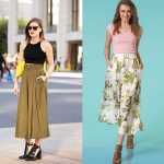 Crop Top Culottes Outfit