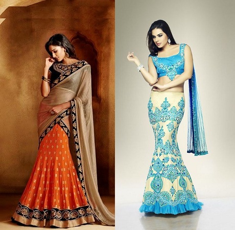 Fish Tail Cut lehenga