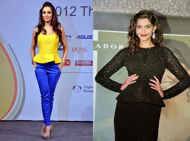 Peplum Look By Bollywood Divas