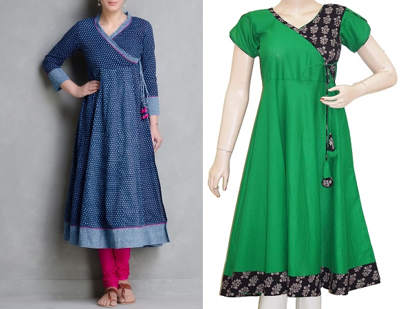 Rajasthani Angrakha Kurtis Pattern