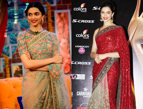 Sabyasachi Saree By Deepika Padukone FashionBuzzer