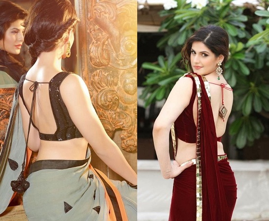 Bring Out Your Boldness With Backless Blouse 