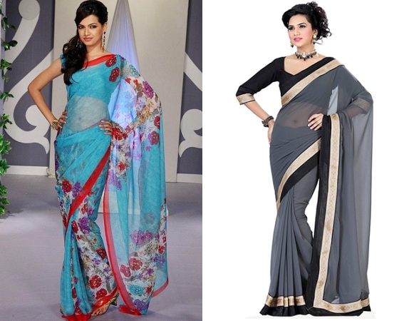 Affordable Chiffon Sarees