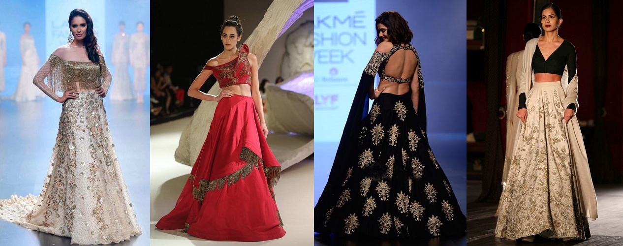 Astonishing Lehenga Blouse Designs