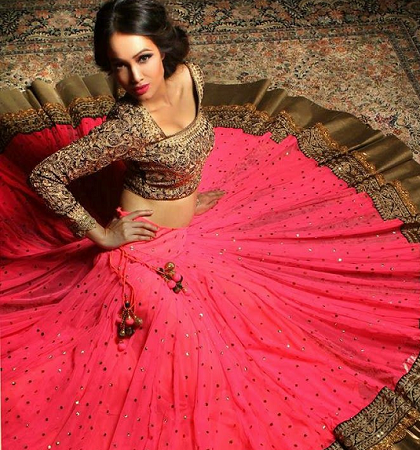 Circular Flared Lehenga