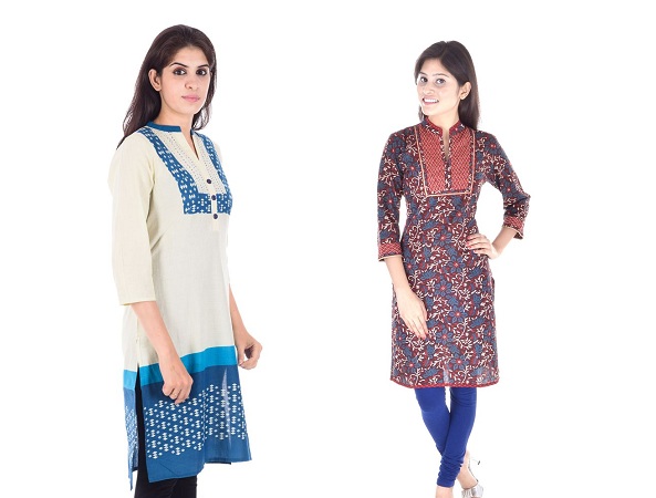 Cotton Straight Kantha Kurtis