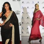 Hollywood Celebs In Saree