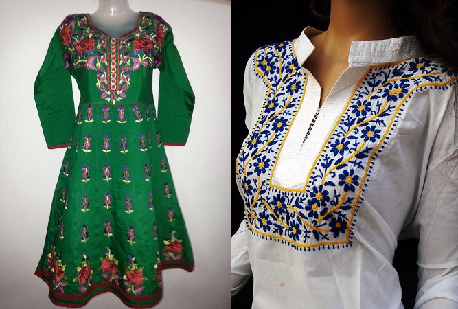 Indian Handmade Embroidery Kurtis