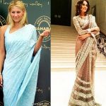 Indian designer saris By Foreigner