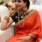 Jewellery And Accessories On Chiffon Sarees
