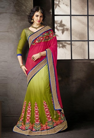 Lehenga Style Saree