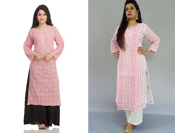 Modest Appearance In Chikankari Kurti