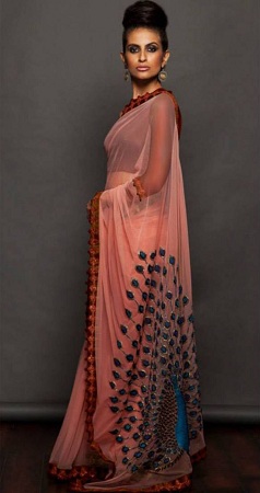 Silk Georgette Saree