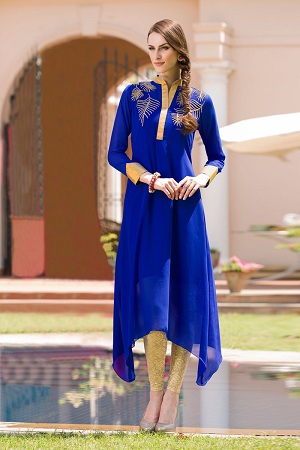 Simple Georgette Kurti