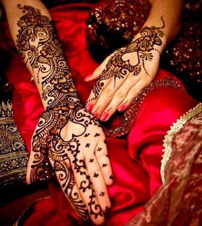 Arabic Floral Mehendi Design