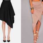 Asymmetrical Style Skirt