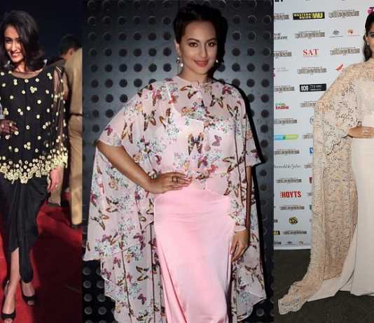 Bollywood Celebs with Poncho Style